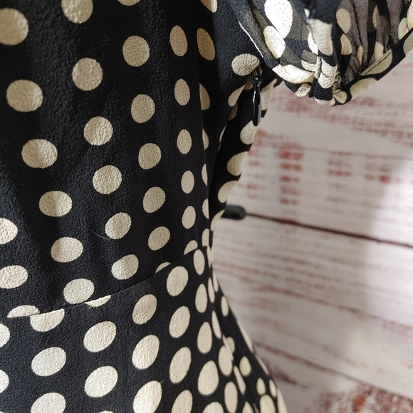 Emanuel Ungaro silk polka dot dress 10 - Picture 4 of 13